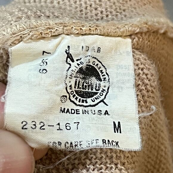 Vintage 60s Arnold Palmer by Robert Camel Bruce Cardigan Sweater USA - Medium - Picture 6 of 9